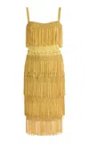 Happy Isles Mandalay 2000s Fringed Midi Dress