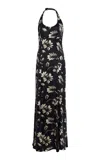 Happy Isles Ralph Lauren Spring 2008 Floral Silk Maxi Dress