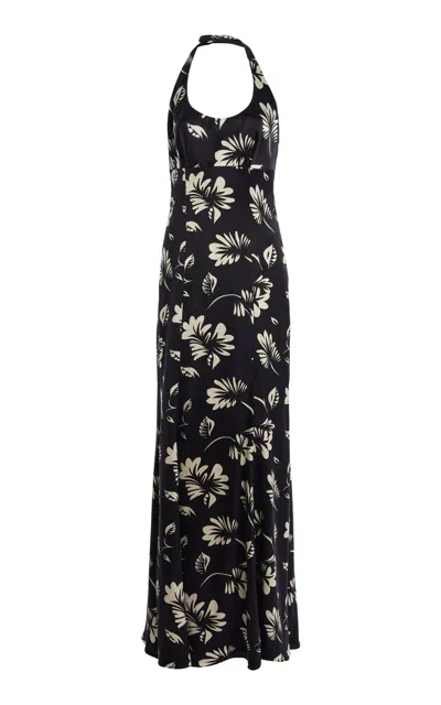 Happy Isles Ralph Lauren Spring 2008 Floral Silk Maxi Dress
