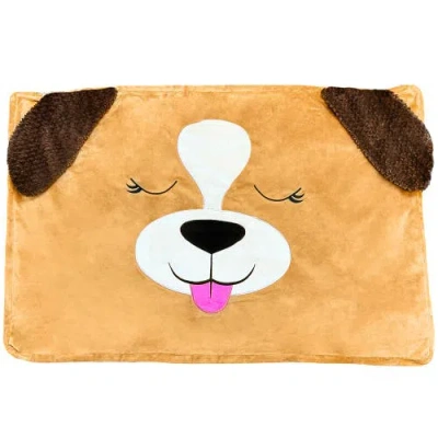 Happy Nappers Biscuit The Beige Dog, Medium, 30x20 Inch Bed Case In Neutral