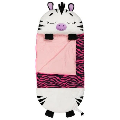 Happy Nappers Pillow & Sleepy Sack Large Zinnia Zebra In Multi