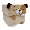 Happy Nappers Plush Companion Toy Box In Brown