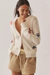 Happy Sheep Rebecchina Wool Cashmere Cardigan Sweater In Neutral