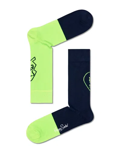 Happy Socks 2-pack Bestie Sock Gift Set In Multi