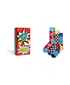 Happy Socks 3-pack Father's Day Gift Set In Red