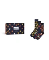 Happy Socks Food Crew Socks Gift Set, Pack Of 3 In Navy