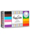 Happy Socks Pride Assorted 3-pack Crew Socks