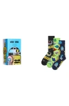 Happy Socks Assorted 3-pack Star Wars Socks Gift Box In Black