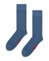 Happy Socks Blue Natural Dye Socks In Blue