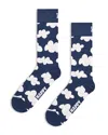 Happy Socks Cloudy Socks In Navy