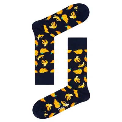 Happy Socks Cotton Tights & Women's Sock In Black