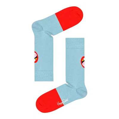 Happy Socks Cotton Tights & Women's Sock In Blue