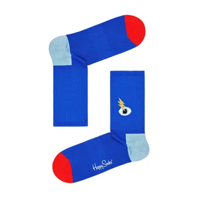 Happy Socks Cotton Tights & Women's Sock In Blue