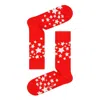 Happy Socks Stars Crew Socks In Red