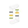 Happy Socks Cotton Tights & Women's Sock In White