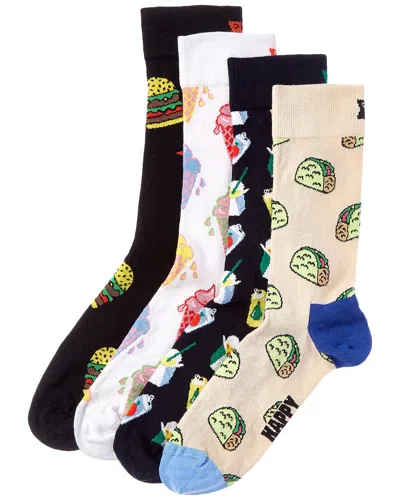 Happy Socks Food Truck Socks Gift Set In Multi
