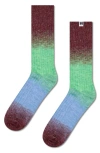 Happy Socks Graident Crew Socks In Multi