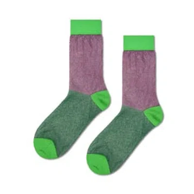Happy Socks Light Purple Pastel Socks