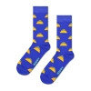 Happy Socks Lite Food Mens 1 Pair Crew Socks In Blue