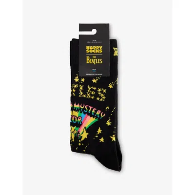 Happy Socks Mens  Beatles Mystery Cotton-blend Socks