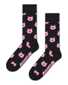 Happy Socks Pig Socks In Black