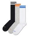 Happy Socks Sneaker Socks, 3-pack In Multi