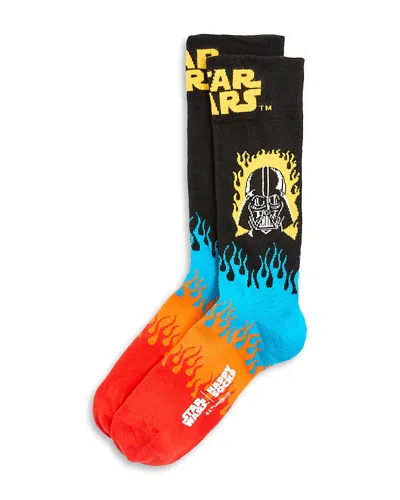 Happy Socks Star Wars Darth Vader Crew Socks In Multi