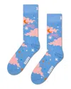 Happy Socks Starry Sky Crew Socks In Blue