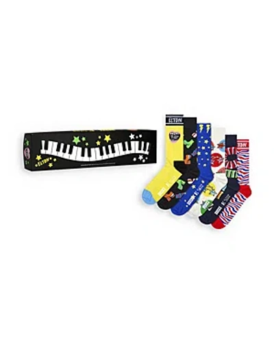 Happy Socks Elton John 6-pack Gift Set In Yellow