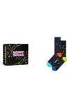 HAPPY SOCKS YOU DID IT ASSORTED 2-PACK CREW SOCKS