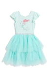 Happy Threads Kids' Disney® Ariel Tutu Dress In Blue