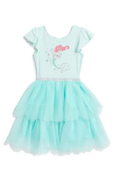Happy Threads Kids' Disney® Ariel Tutu Dress In Blue