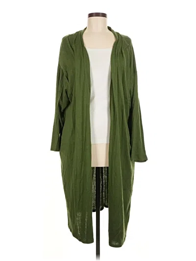Pre-owned Haptics Cardigan Sweater In Green