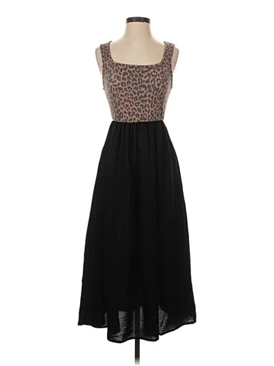 Pre-owned Haptics Casual Dress In Black