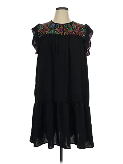 Pre-owned Haptics Casual Dress In Black