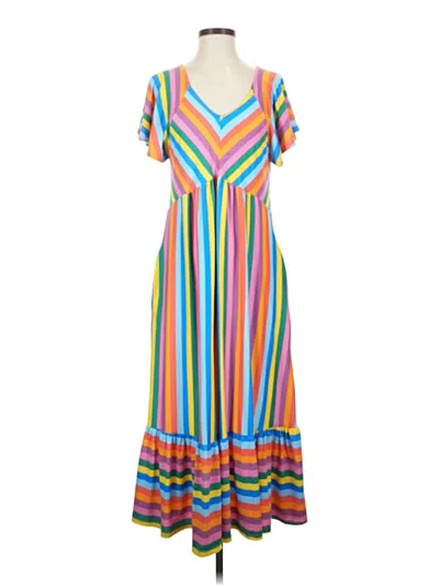 Pre-owned Haptics Casual Dress In Blue