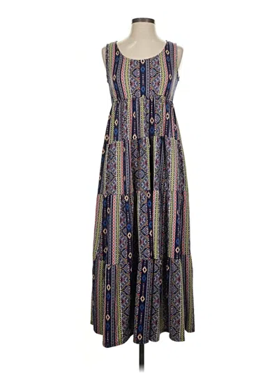 Pre-owned Haptics Casual Dress In Blue