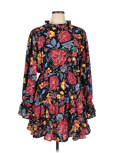 Pre-owned Haptics Casual Dress In Blue