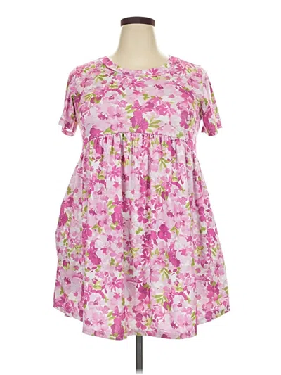 Pre-owned Haptics Casual Dress In Pink