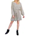 Haptics Days Go By Spotted Romper In Animal Print In Multi