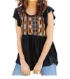 Haptics Dreaming Of The West Top In Black In Black
