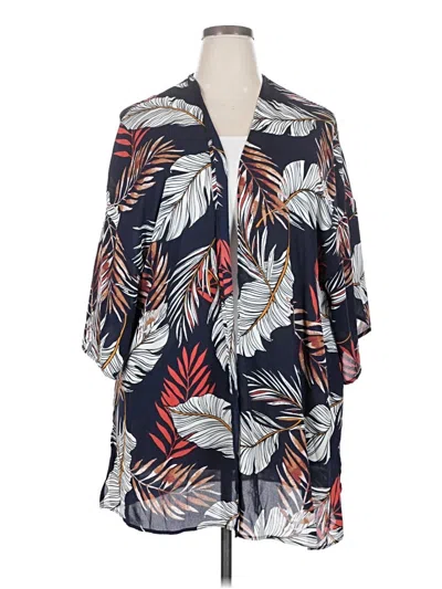 Pre-owned Haptics Kimono In Blue