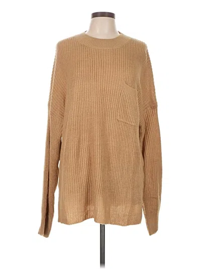 Pre-owned Haptics Pullover Sweater In Brown