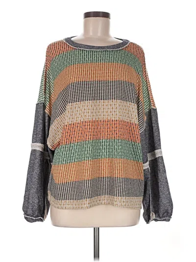 Pre-owned Haptics Pullover Sweater In Gray