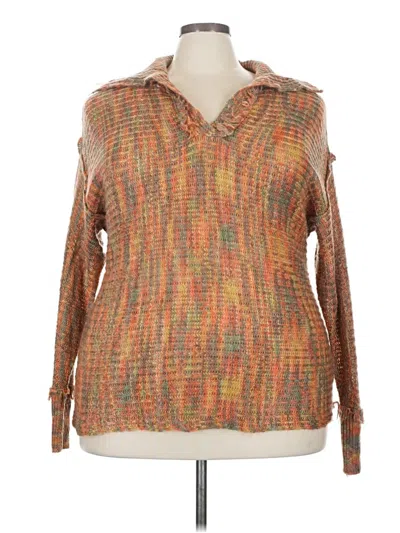 Pre-owned Haptics Pullover Sweater In Orange