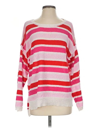 Pre-owned Haptics Pullover Sweater In Pink