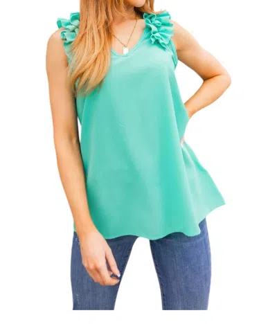 HAPTICS TRENDSETTER TANK TOP IN GREEN