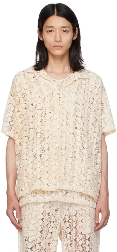 Harago Off-white Buttoned Shirt