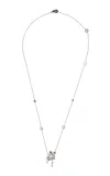 Harakh Cascade 18k White Gold Diamond Necklace In White