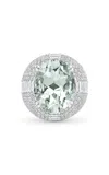 Harakh Sunlight 18k White Gold Tourmaline Ring
